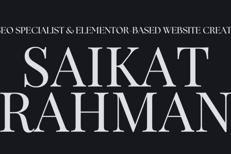 Saikat Rahman | SEO Specialist & Elementor Based Website Creator 8 saikat Rahman