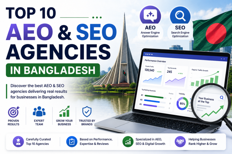 Top 10 AEO & SEO Agencies in Bangladesh